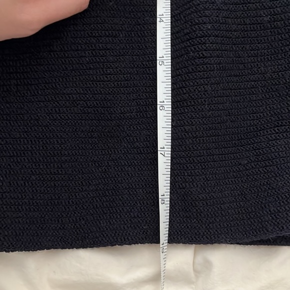 COS navy cropped sweater, size XS - Picture 10 of 10